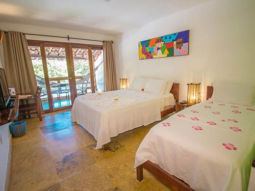 quarto da Pousada Carcará