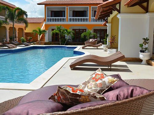 piscina do Hotel Villa Beija Flor