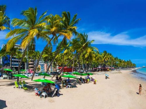 Praia em João Pessoa
