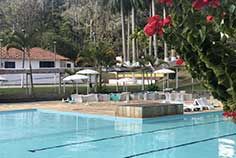 Piscina do Hotel Fazenda Santa Barbara
