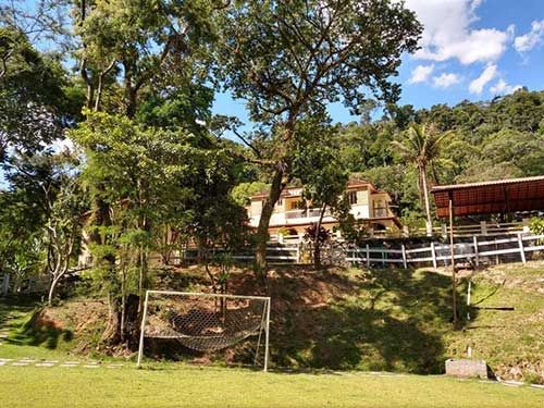 Campo de futebol do Green Garden pousada