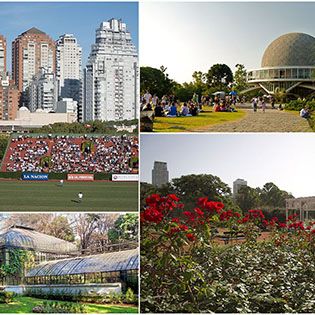 Bairro Palermo em Buenos Aires