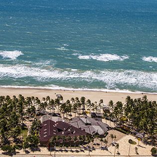 Praia do futuro em Fortaleza