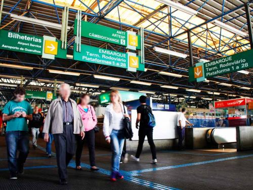 Terminal Barra Funda área interna