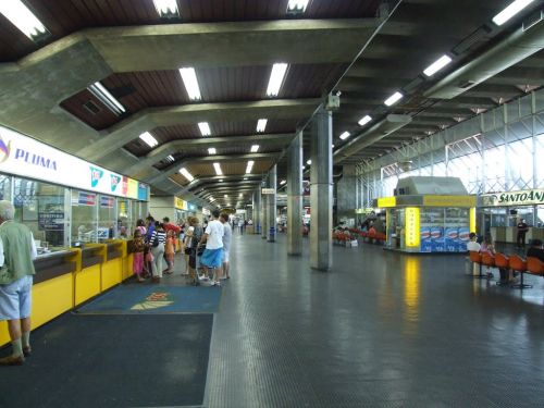 Rodoviária de Florianópolis guichê