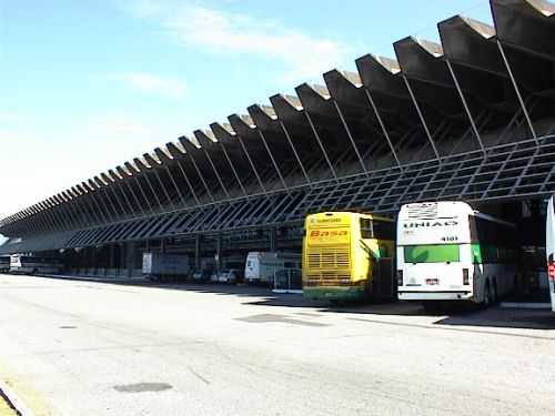 Rodoviária de Florianópolis ônibus