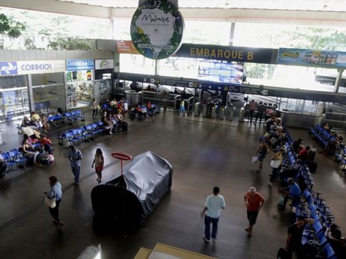 Interior da rodoviária