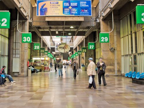 Corredor da rodoviária Tiête