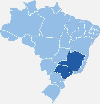 Mapa da viação Andorinha
