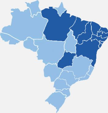 Mapa da viação Guanabara