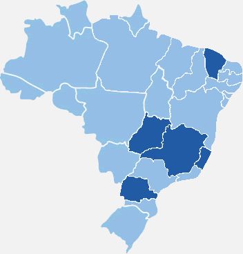 Mapa da viação Estrela