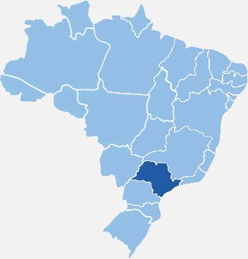 Mapa da viação Expresso Luxo