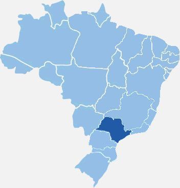 Estados atendidos pela viação