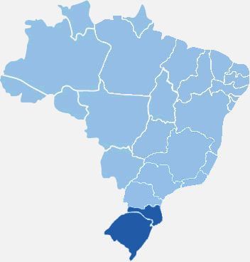 Estados atendidos pela viação