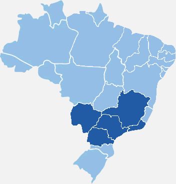 Mapa da viação Garcia