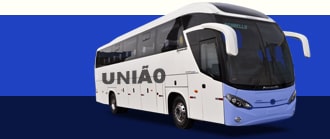 Ônibus com a logo da viação Expresso União