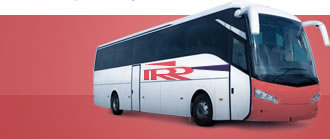 Ônibus com a logo da viação Rápido Ribeirão