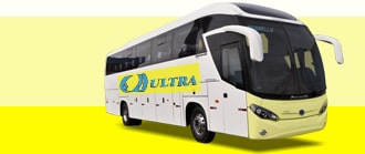 Ônibus com a logo da viação Ultra