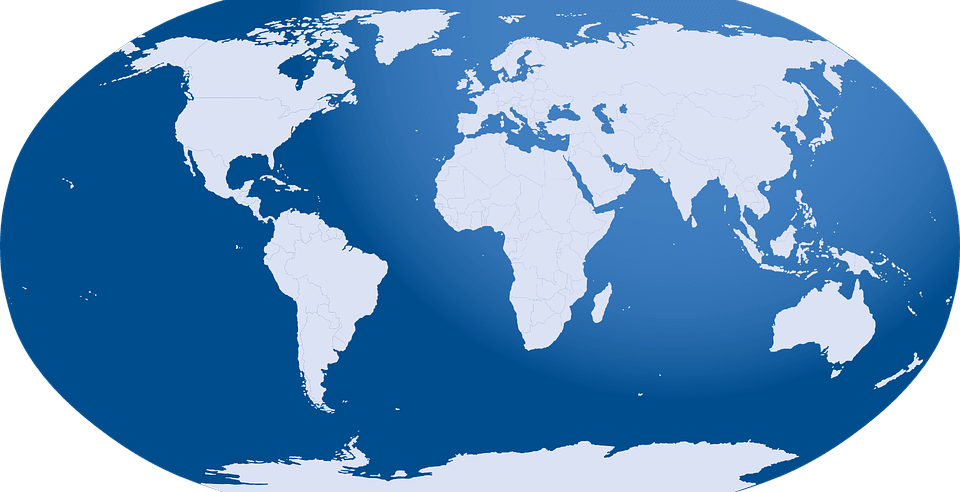Mapa do mundo