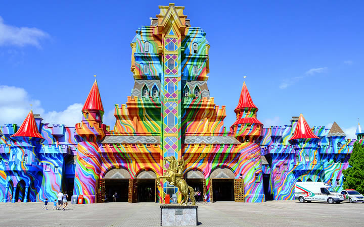 Entrada principal do Beto Carrero World Entrada principal do Beto Carrero World