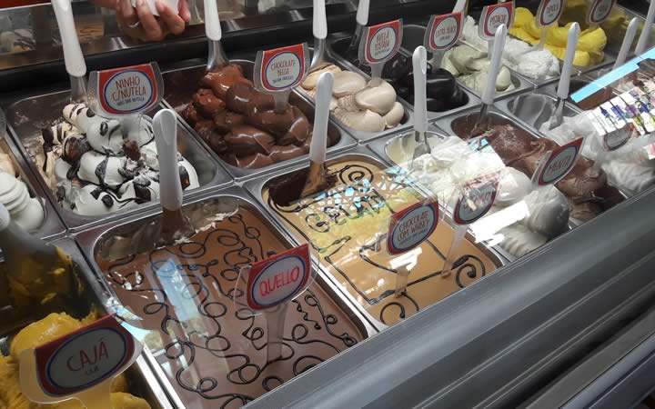 Gelato e grano em Jericoacoara