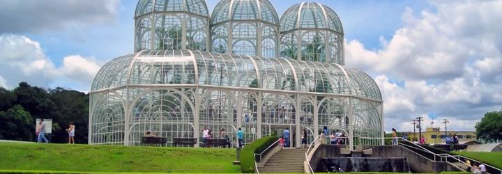 Jardim botânico - Estufa em Curitiba Jardim botânico - Estufa em Curitiba