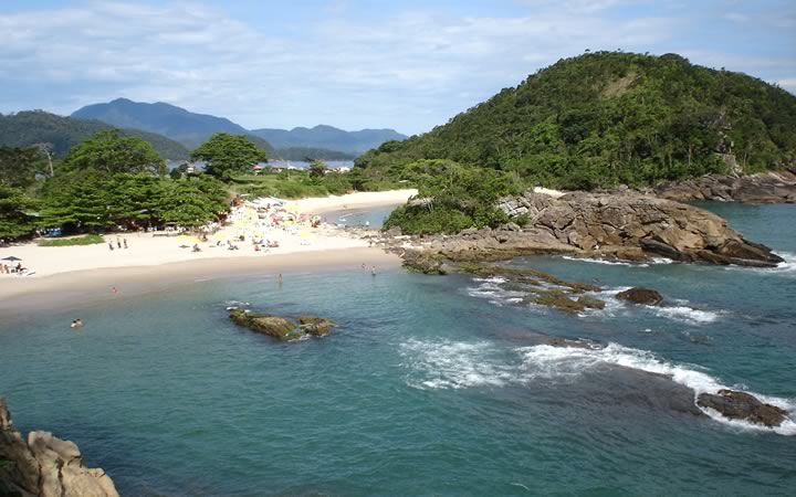 Praia da Trindade em Paraty