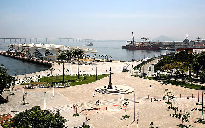 Praça Mauá em Porto Maravilha Praça Mauá em Porto Maravilha