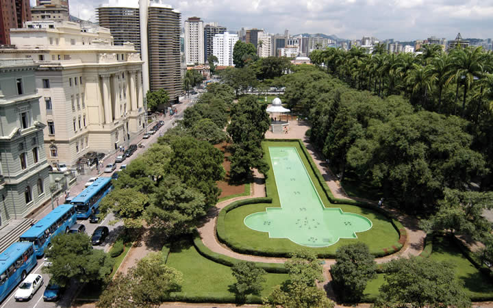 Praça da Liberdade em Belo Horizonte Praça da Liberdade em Belo Horizonte