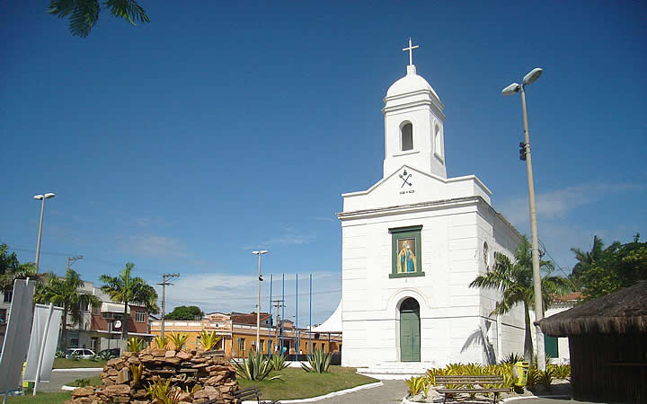 Praça da igreja matriz de São Pedro da Aldeia
