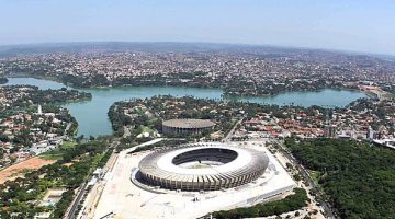 Estádio Mineirão em Belo Horizonte