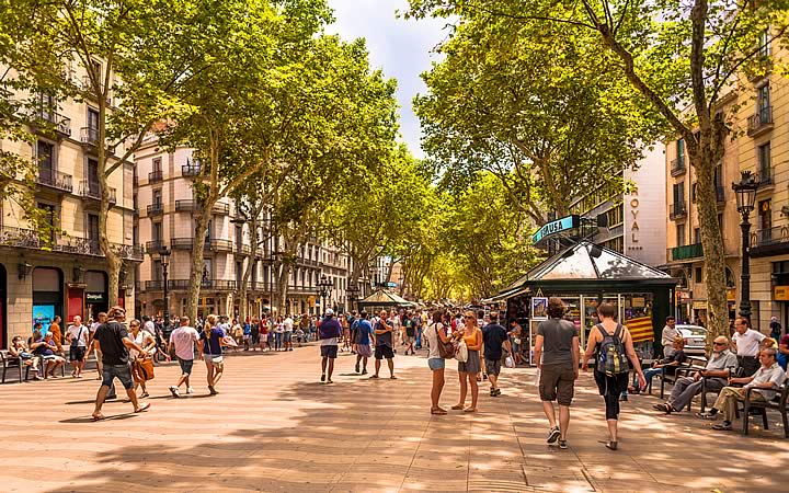 Las Ramblas - Barcerlona