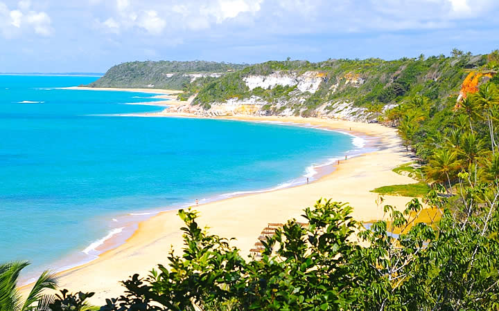 Praia do Espelho em Troncoso - Bahia Praia do Espelho em Troncoso - Bahia