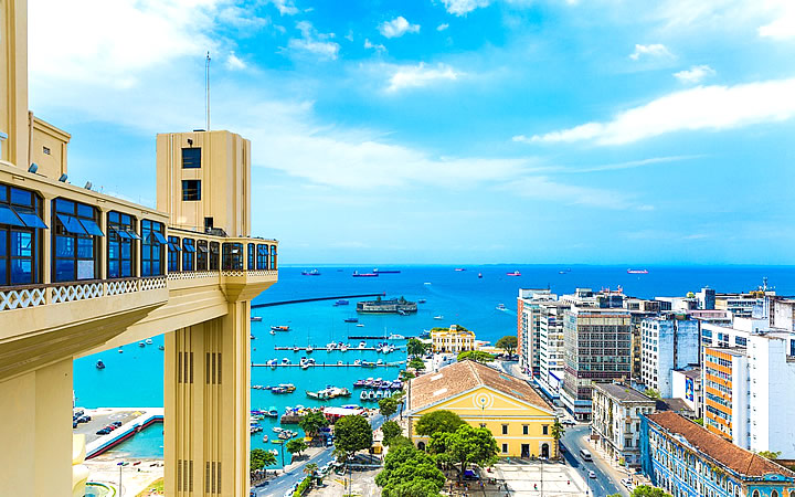 Salvador Bahia - Elevador Lacerda Fonte: Feliz Melhor idade