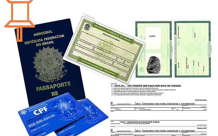 Documentos necessários para fazer o passaporte Documentos necessários para fazer o passaporte