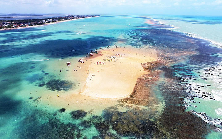 Ilha da areia vermelha - João Pessoa