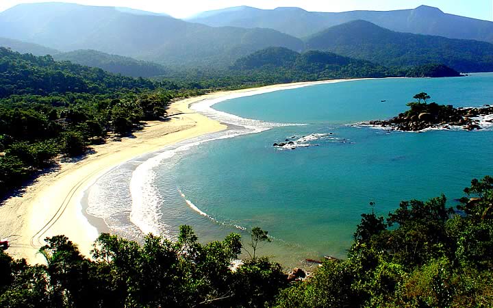 Praia de castelhanos - Ilhabela - Litoral Paulista