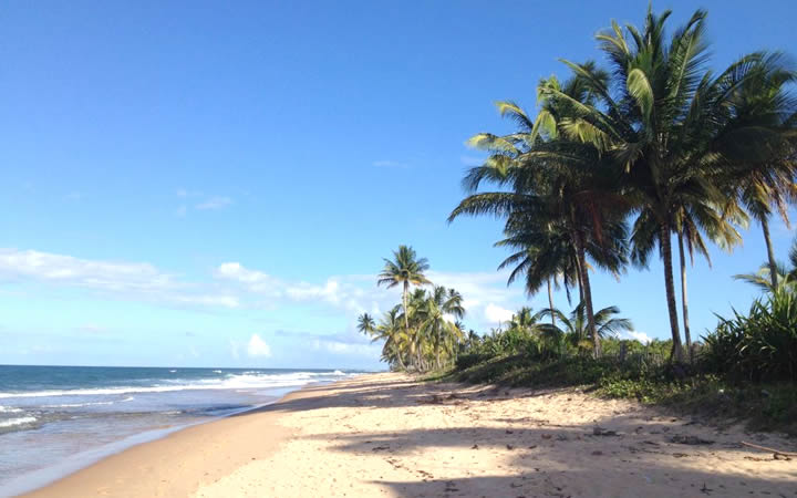 Praia ou Lagoa Cassange - Península de Maraú