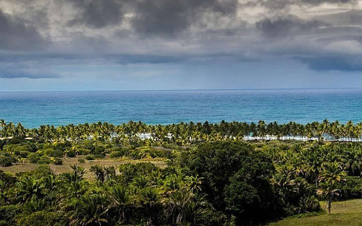 Vista do Morro do Farol - Península de Maraú