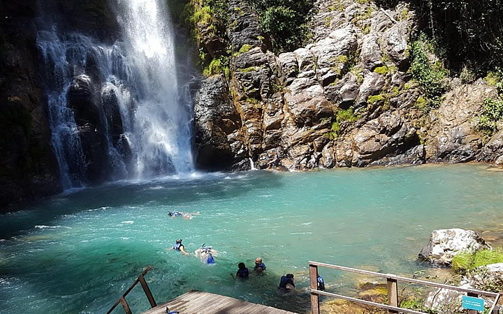 Cachoeira da Serra Azul em Nobres MT