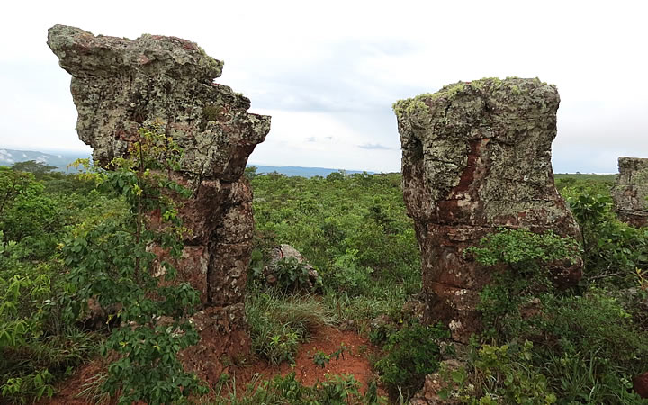 Cidade de Pedra em Chapada dos Guimarães