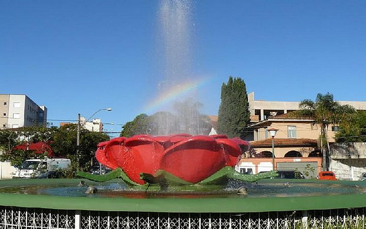 Fonte das Rosas em Poços de Caldas