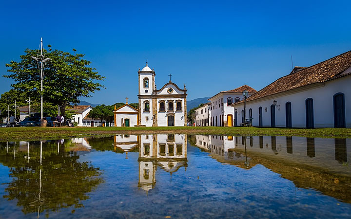 Igreja de Santa Rita em Paraty