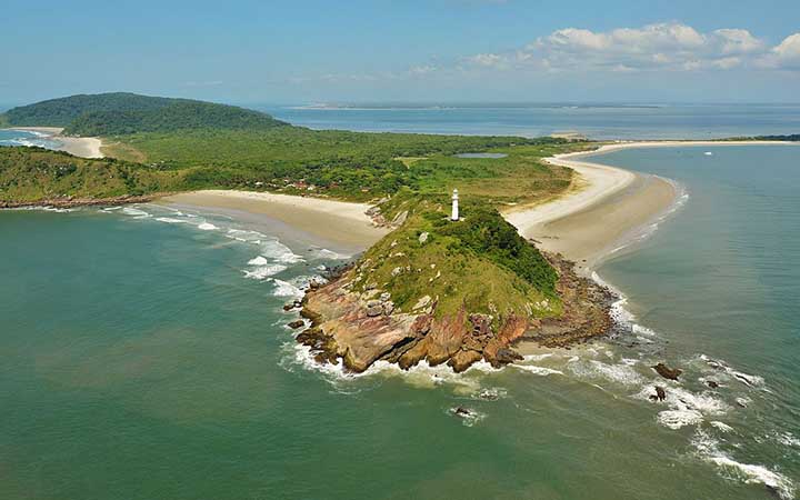 Ilha do Mel - Vista aérea