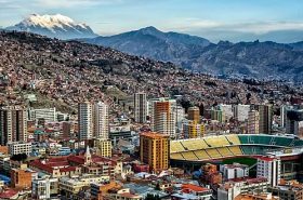 La Paz na Bolívia