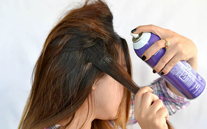 Laquê de cabelo - Coisas que não pode levar no avião