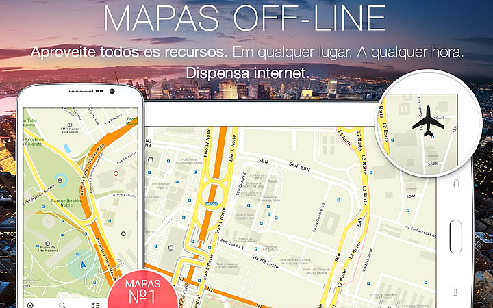 Mapa offline Mapa offline