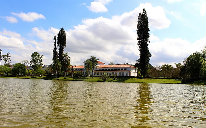 Parque das águas em São Lourenço