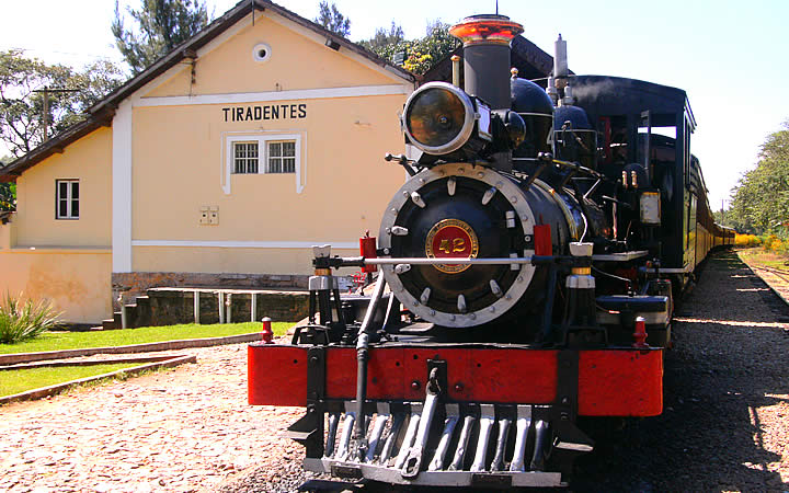 Passeio de Maria Fumaça em Tiradentes
