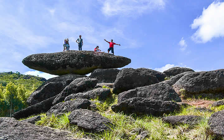 Pedra Balão em poços de Caldas